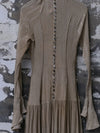 Mutedance 25 Spring/Summer Sheep Wool Waist Dress MD-MD25SS34-BEIGE MD25SS35